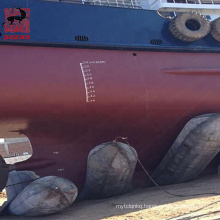 Deers marine pneumatic salvage rubber airbags for ship lifting